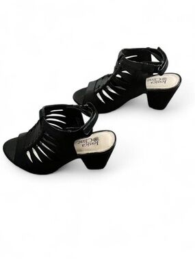 Jessica Cline block heel sandals